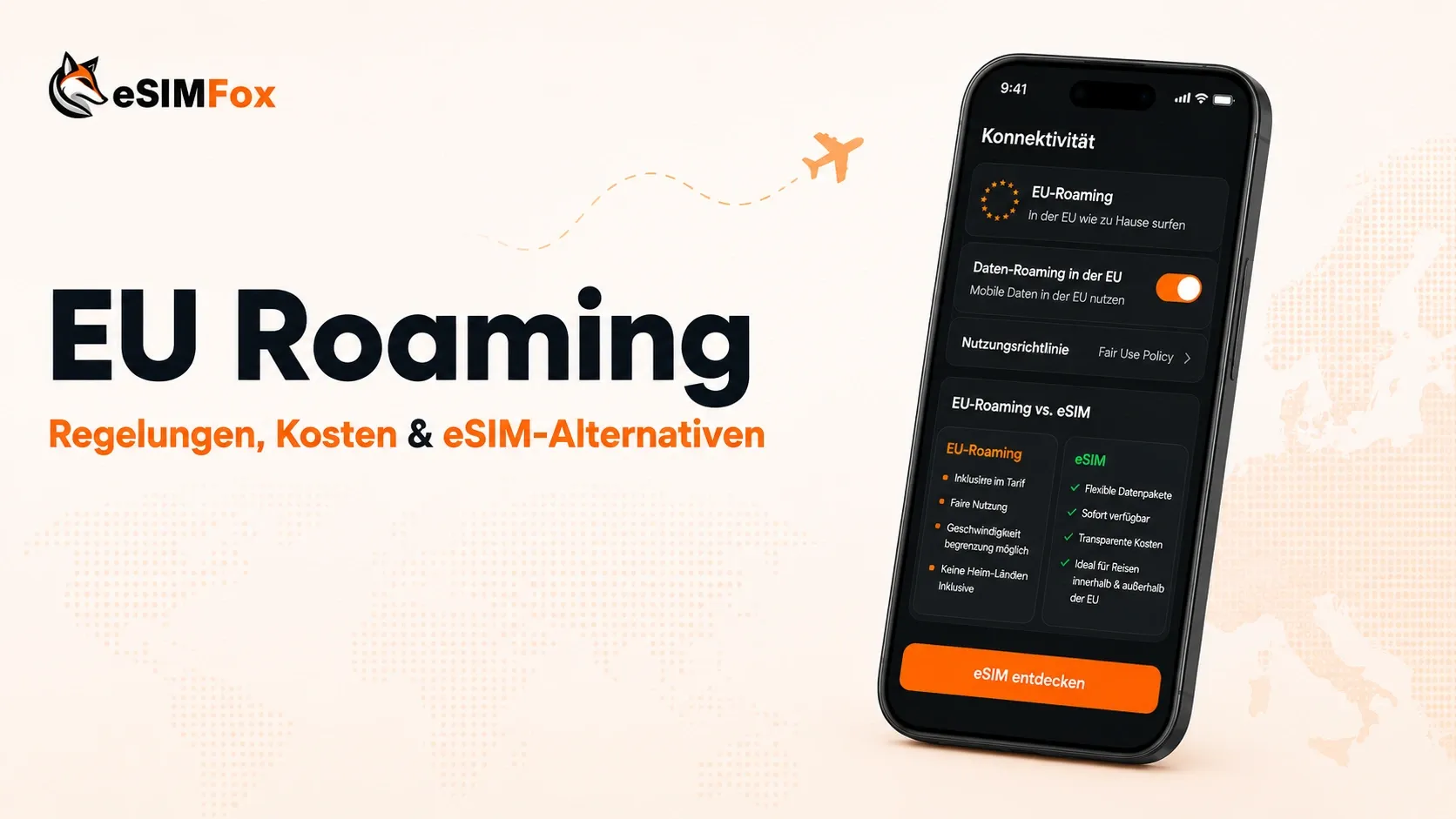 EU Roaming 2026: Regelungen, Kosten & eSIM-Alternativen im Vergleich