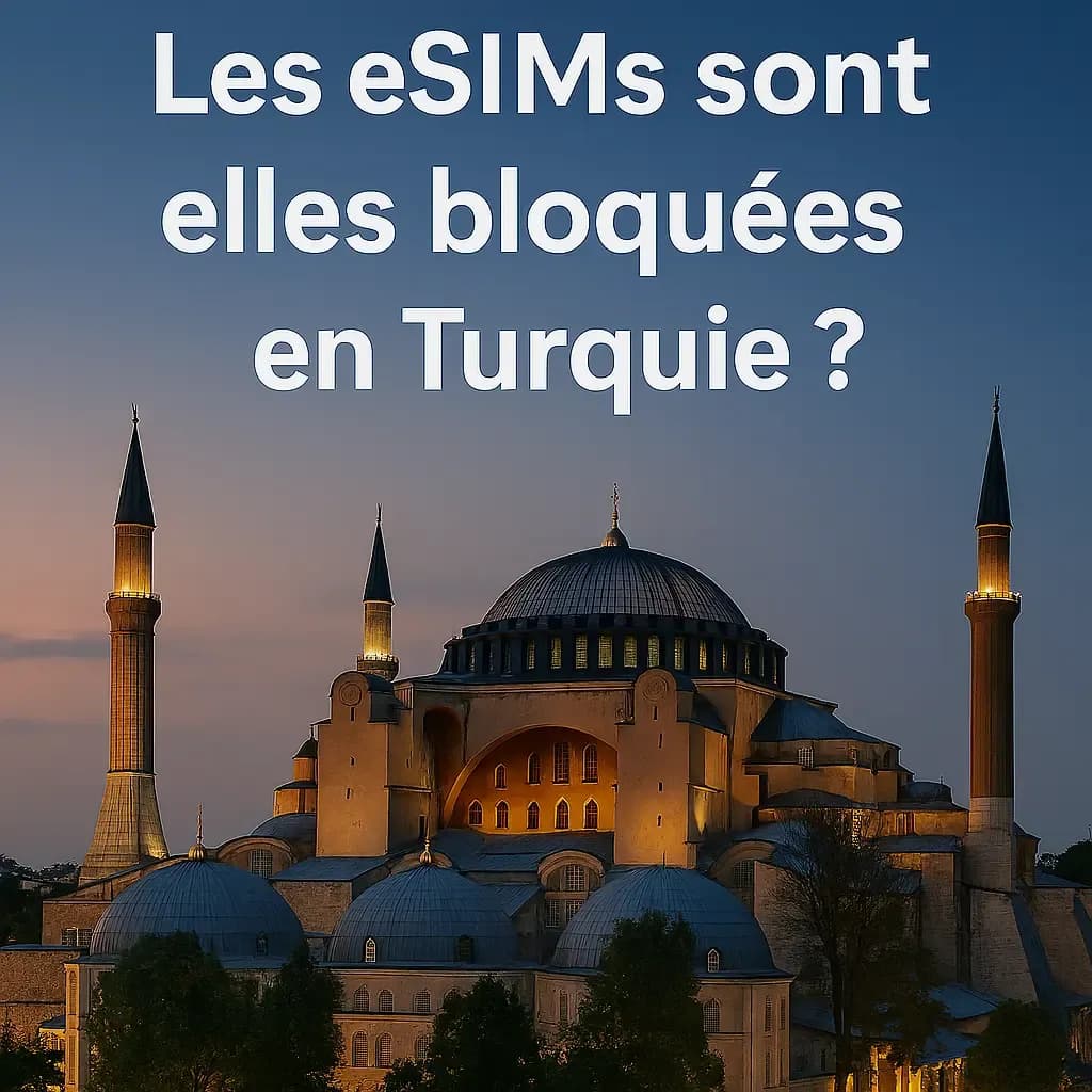 Les eSIMs sont-elles bloquées en Turquie ? (Juillet 2025)