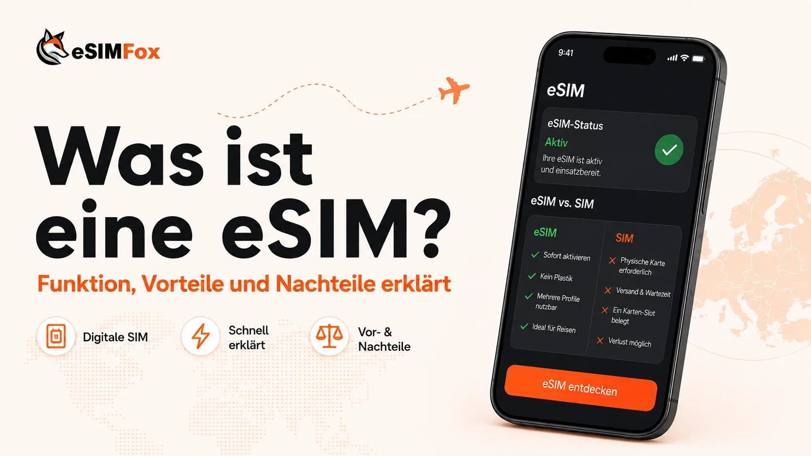 Was ist eine eSIM? Funktion, Vorteile und Nachteile erklärt