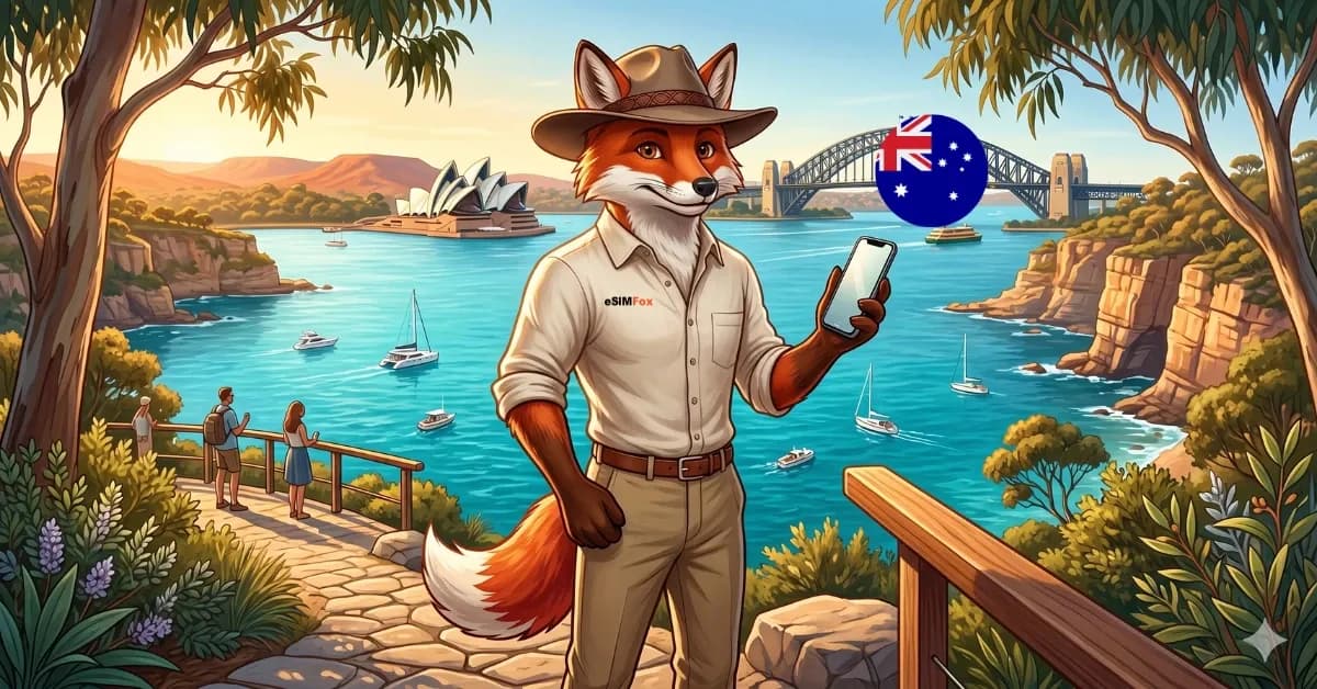 Najlepsza eSIM do Australii 2026: Plany, Ceny i Zasięg