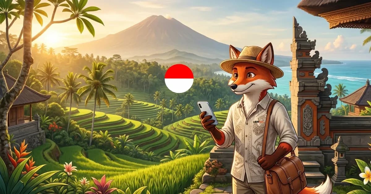 Mejor eSIM para Indonesia (2026): Tarifas, Precios y Cobertura Comparados