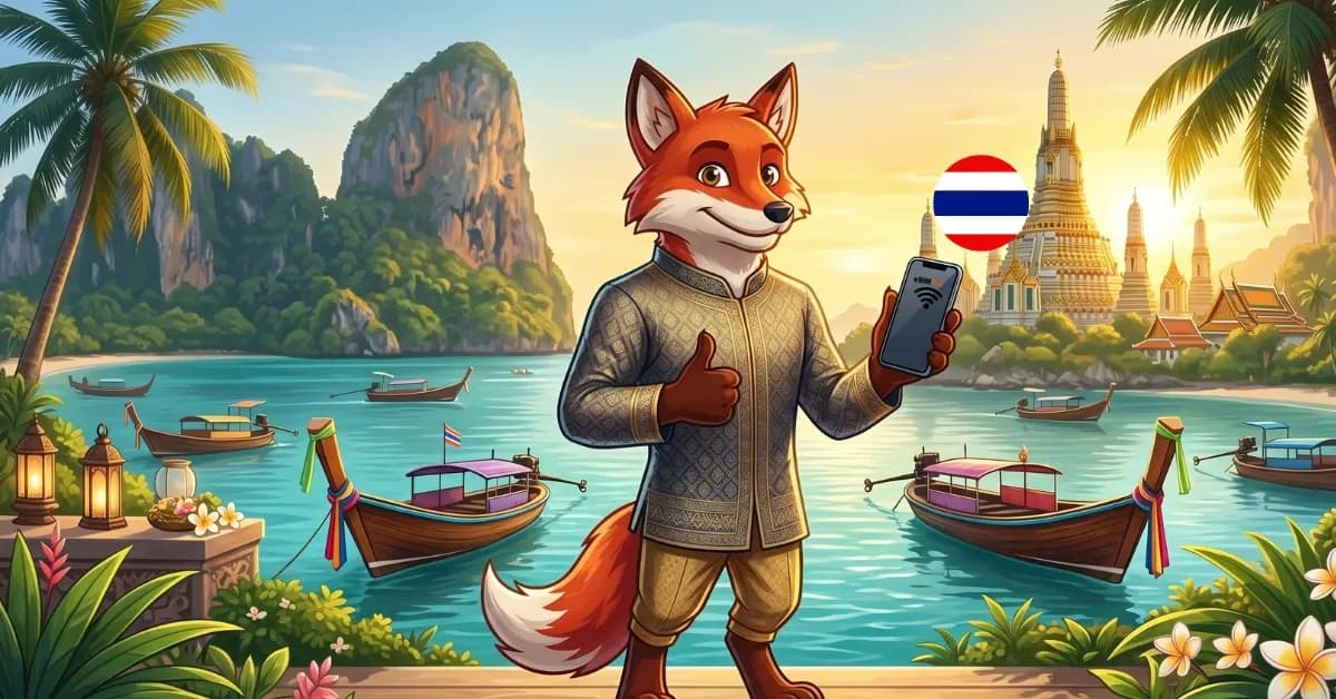 Beste eSIM voor Thailand 2026: Abonnementen, prijzen & dekking