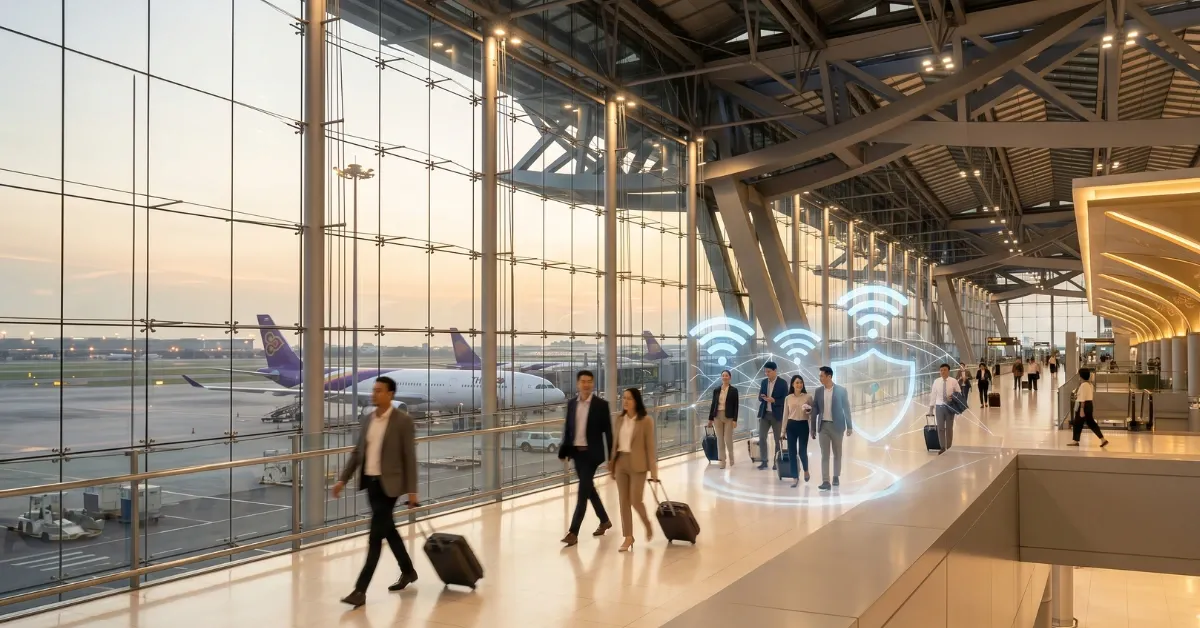BKK Airport WiFi: Free Networks, Speeds & a Safer Alternative