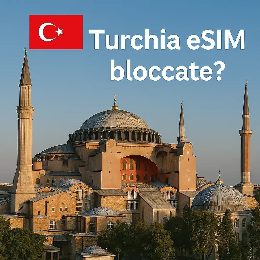 bloccate in Turchia esim