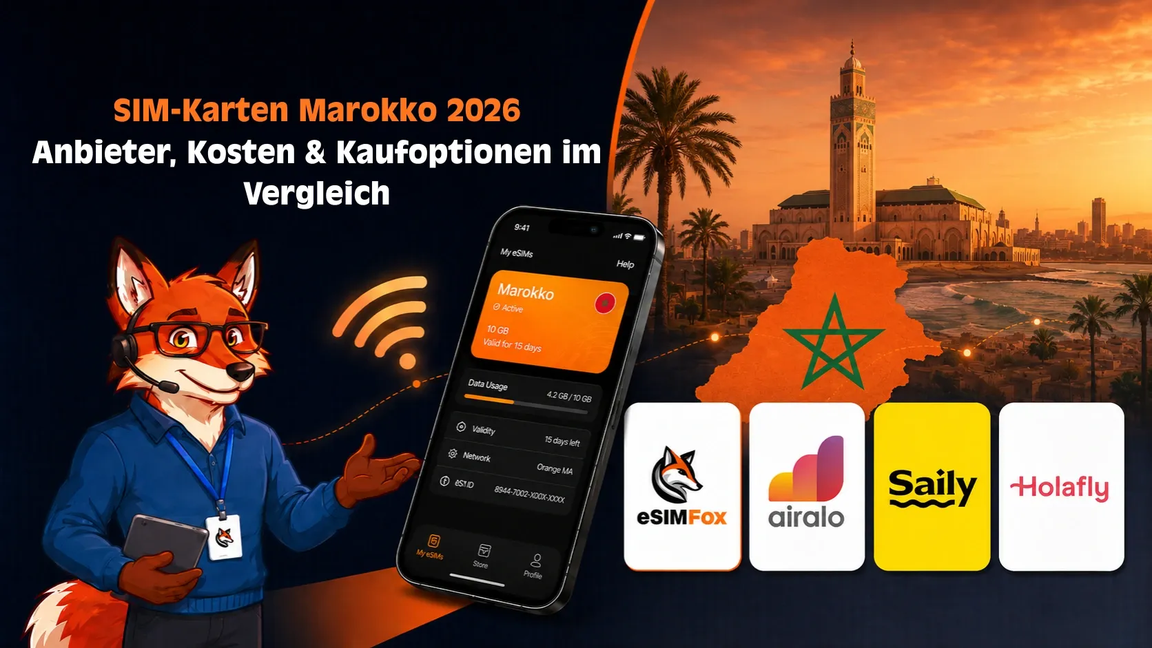SIM-Karten Marokko 2026: Anbieter, Kosten & Kaufoptionen im Vergleich